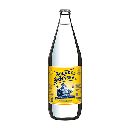 Imagen de Agua Mineral Natural Benassal 1 Litro