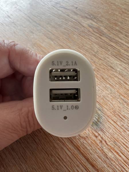 Imagen de Cargador Coche Doble USB 5.1V